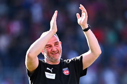 Erfolgstrainer des 1. FC Heidenheim: Frank Schmidt.