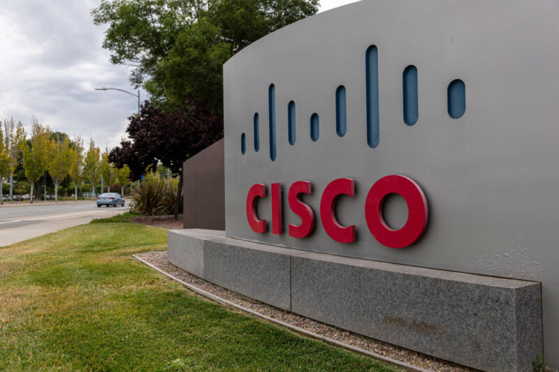 Cisco Systems headquarters in San Jose, California, US, on Monday, Aug. 14, 2023.