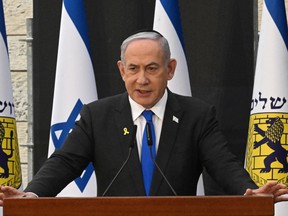 Israeli Prime Minister Benjamin Netanyahu