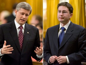 Stephen Harper and Pierre Poilievre.