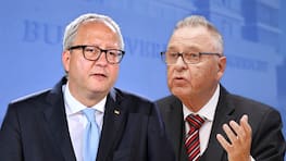 Andreas Voßkuhle und Hans-Jürgen Papier, die ehemaligen Präsidenten des Bundesverfassungsgerichtes.