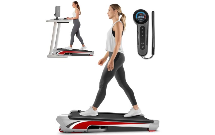 Redliro Walking Pad Treadmill with Incline