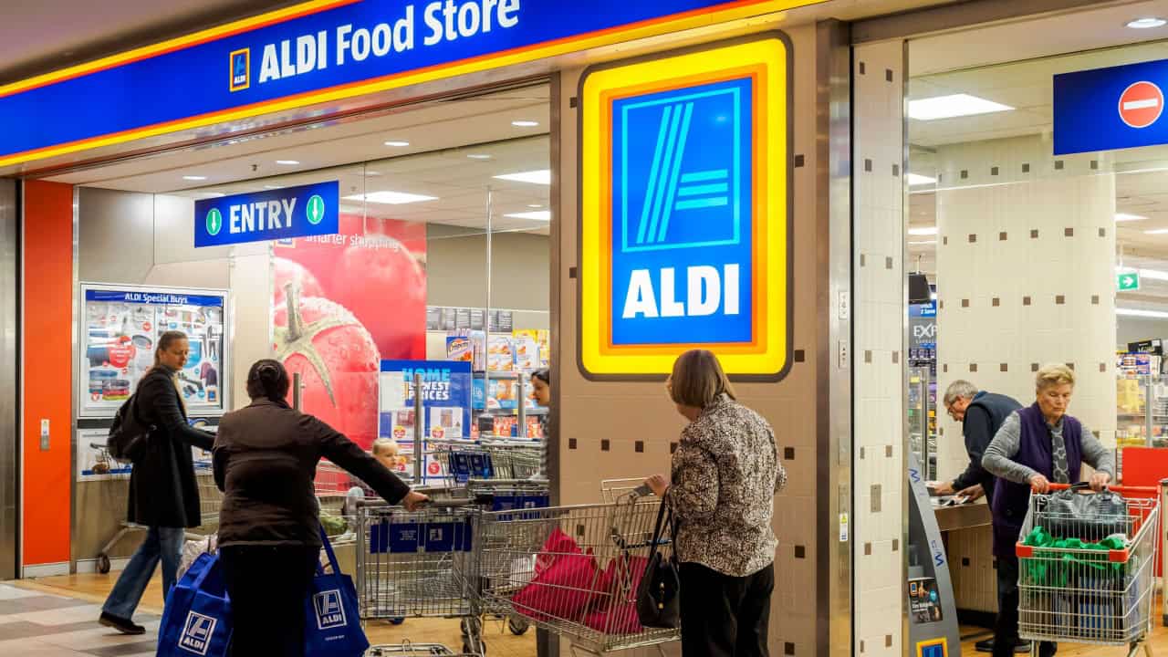 Aldi supermarket store