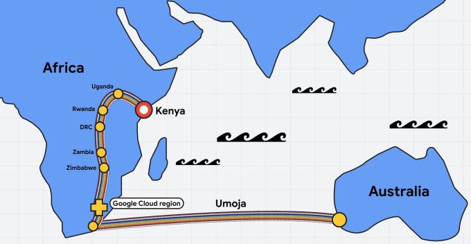 Google's Umoja cable