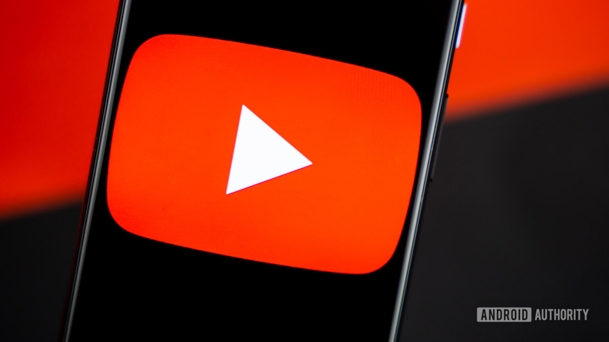 YouTube on smartphone stock photo 18