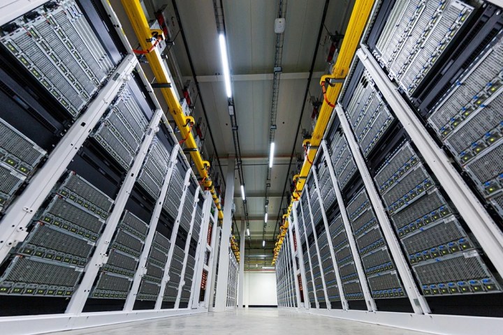 A Microsoft datacenter.