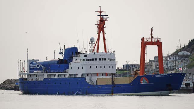 OceanGate Titan submersible support ship the Polar Prince