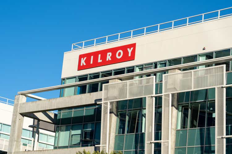 Kilroy Realty Corporation headquarters in Los Angeles, CA, USA.