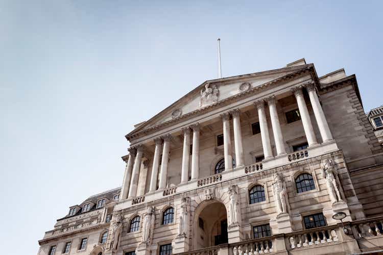 The Bank of England in London