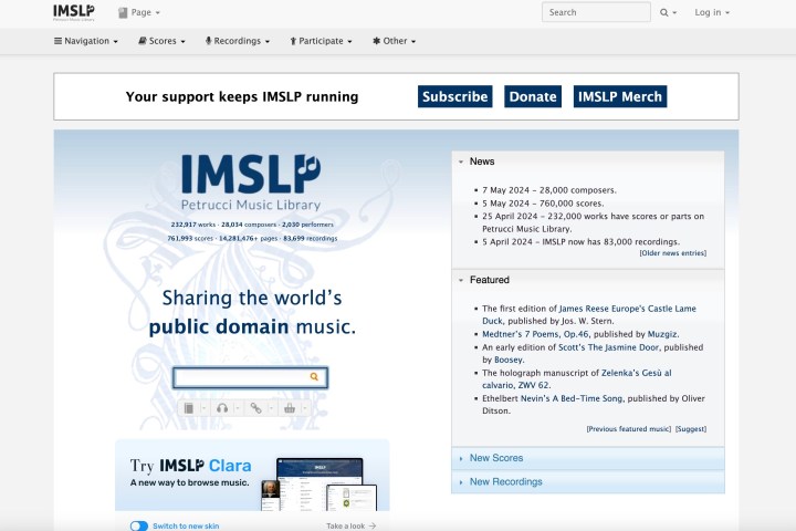 IMSIP website screenshot.
