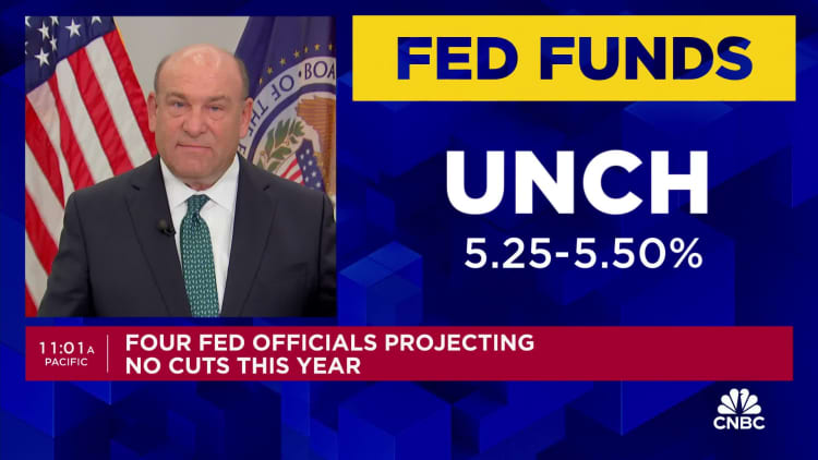 Fed holds rates steady, indicates one rate cut in 2024