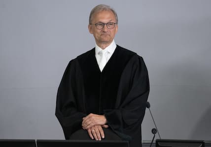  Der Vorsitzende Richter Jürgen Bonk.