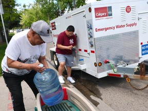 Bowness Calgary water main break