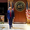 Former President Donald Trump arrives to speak at a news conference at Trump Tower, Friday, May 31, in New York.