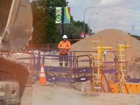 Calgary water main break