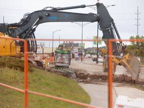 Water main repairs