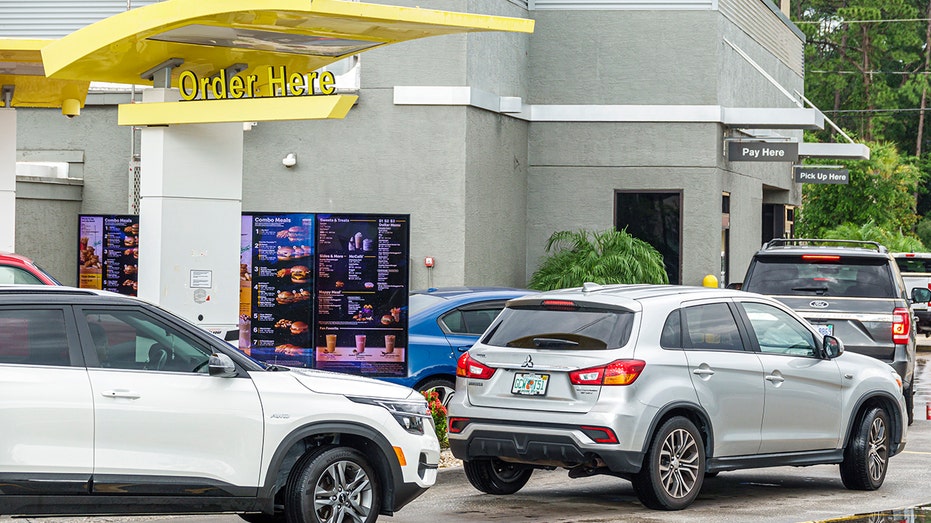 McDonald's drive-thru in Florida