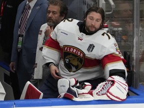 Florida Panthers' goalie Sergei Bobrovsky