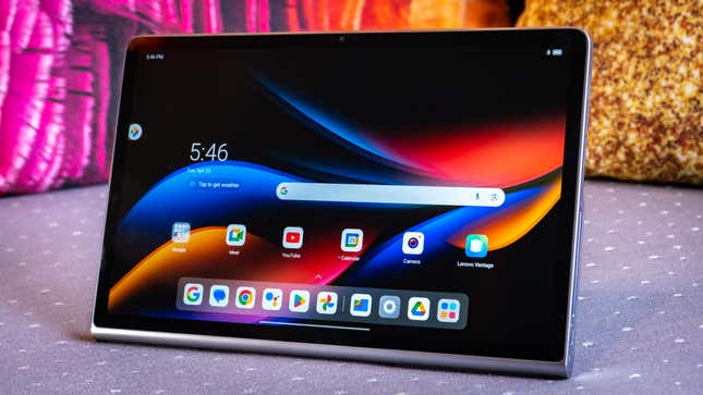 A photo of the Lenovo Tab Plus