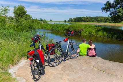 Der Elberadweg wurde mehrfach zum beliebtesten Radweg Deutschlands gewählt. 