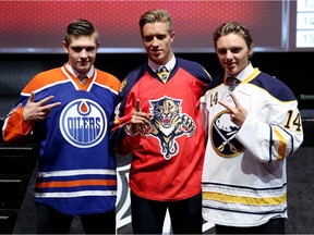 Ekblad, Draisaitl, and Reinhart