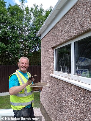 Pebbledash advocate Nicholas Sanderson