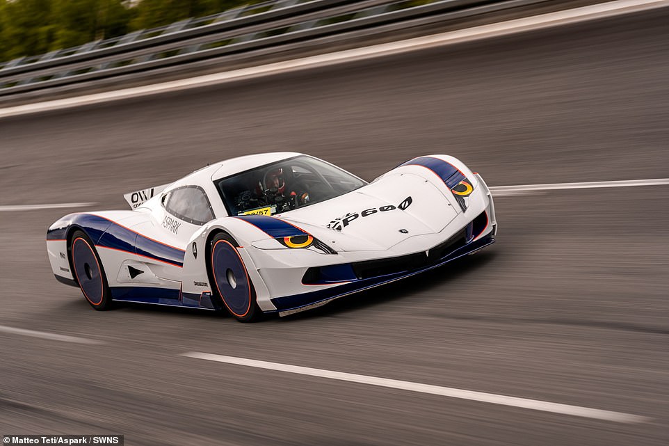 While a top speed of 272.61mph is an incredible achievement for an EV, it's still some way short of the 304.77mph top speed clocked by a Bugatti in 2019