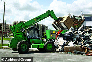 Listing threat: FTSE 100 equipment rental company Ashtead has  reported a fall in annual profits