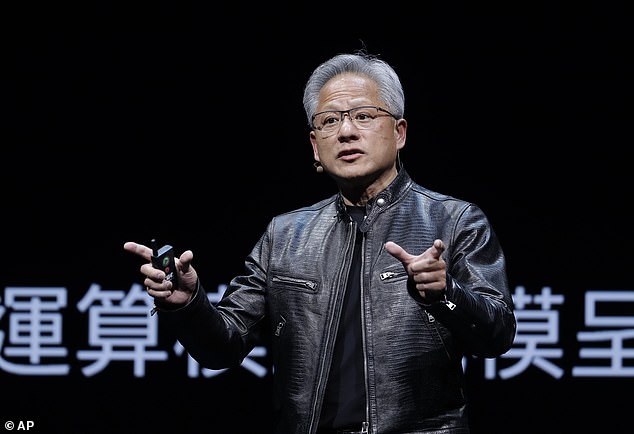 Jensen Huang, 61, the Taiwan-born electrical engineering graduate who founded Nvidia alongside microchip designers Chris Malachowsky and Curtis Priem