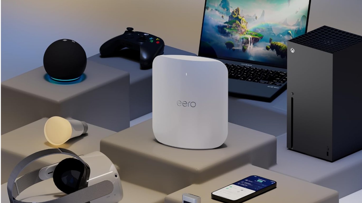 Amazon Eero Max 7 Mesh Wi Fi Router Promo Image