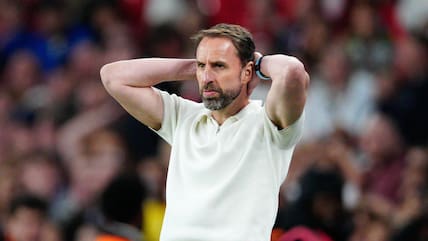 England-Coach Gareth Southgate war mit dem Auftritt seiner Mannschaft ganz und gar nicht einverstanden.