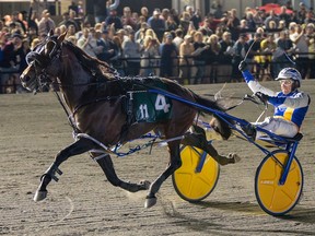 Nijinsky captured the the $1 million North America Cup on Saturday night in Campbellville. Michael Burns Photo