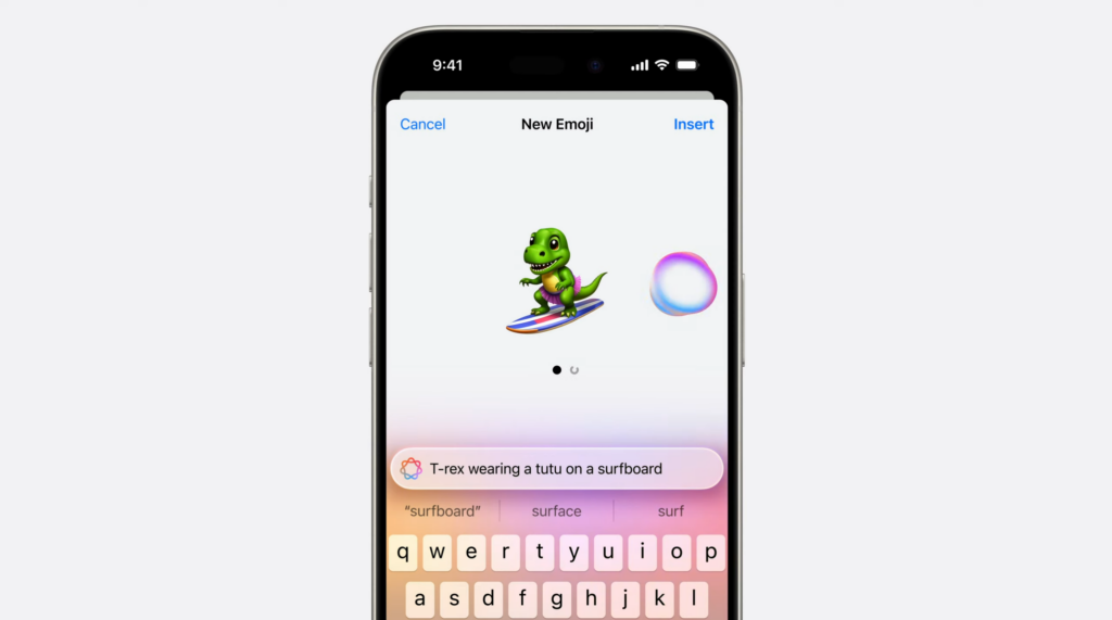 Genmoji Apple Intelligence