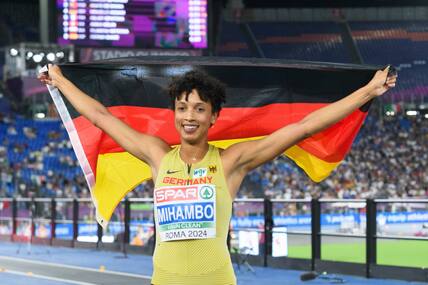 Sprang bei der EM zu Gold: Malaika Mihambo.