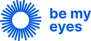 Be My Eyes logo.