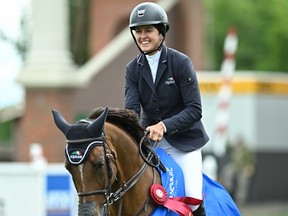 Mckayla Langmeier of USA riding Chadina during the ATCO Cup