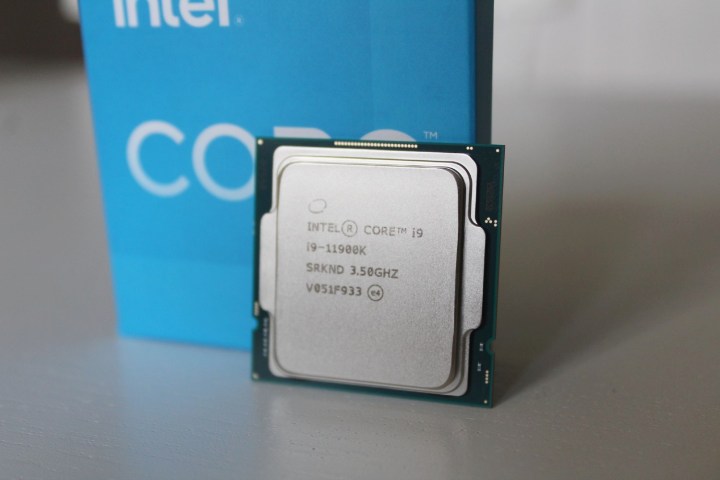 Intel Core i7-11700K processor.