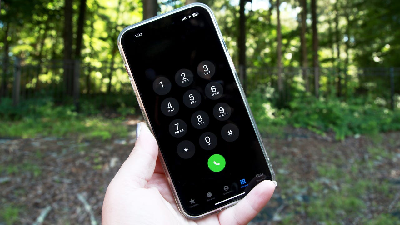 iPhone 14 Pro Max keypad