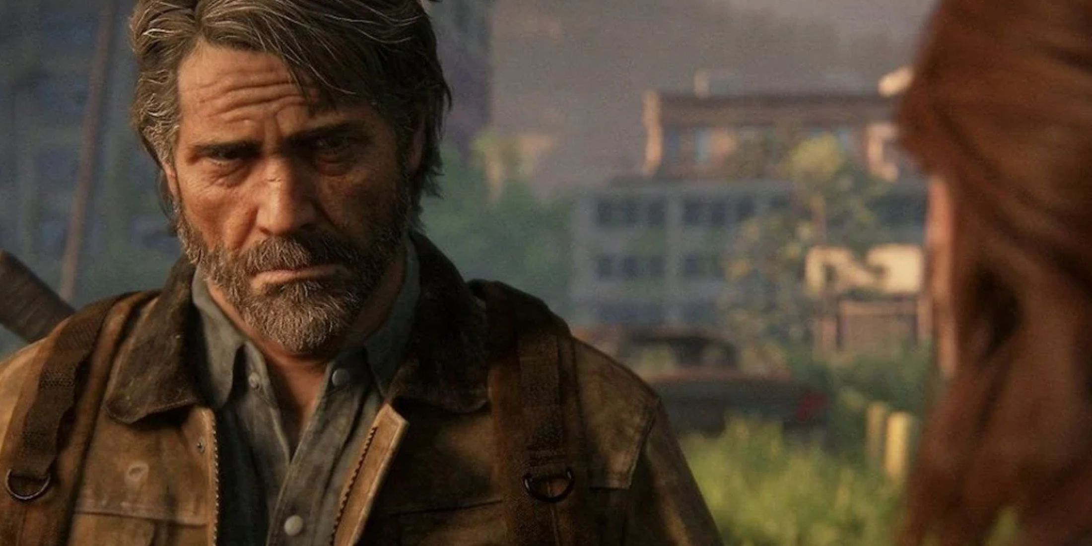 Joel in the Last of Us Part 2 trailer.