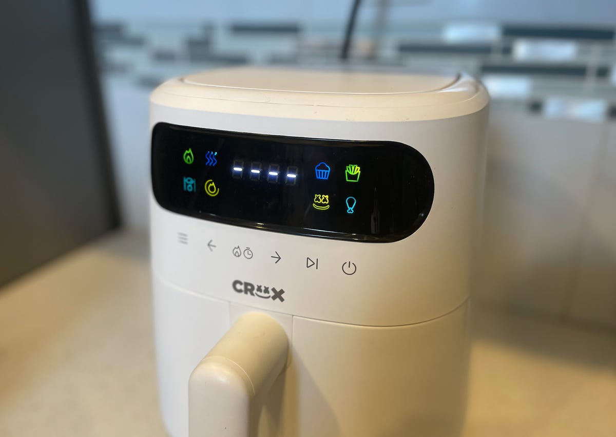 crux air fryer controls