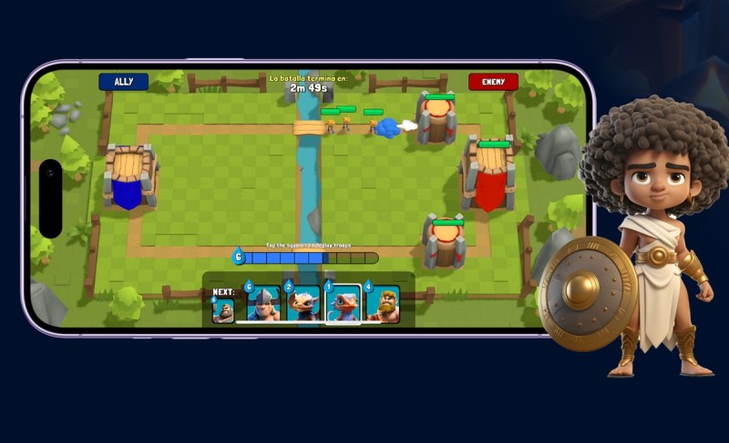 Second World: New Age. Yep, looks like Clash Royale.