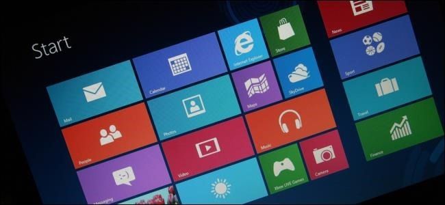 Windows 8 Start Screen