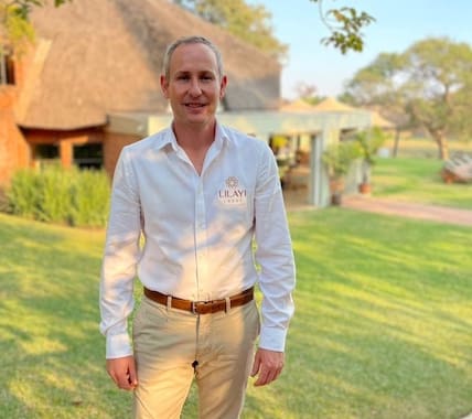 Scott Leslie ist Manager der Lilayi-Lodge in in der Nähe der Hauptstadt Lusaka in Sambia.