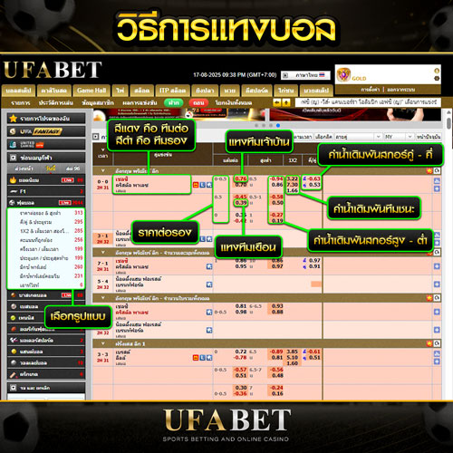 วิธีแทงบอล เริ่มต้นแทงบอลอย่างมั่นใจแบบ 100% กับ UFABET 3 วิธีแทงบอล
